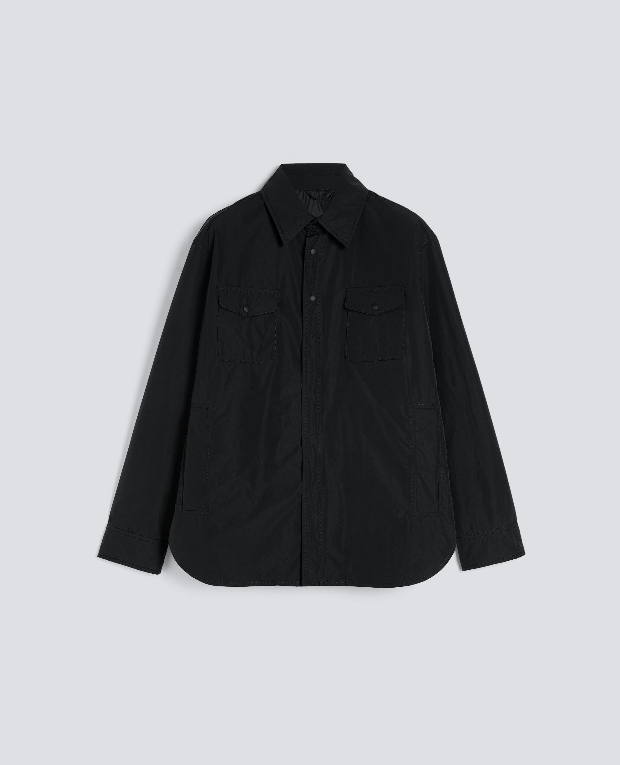 CAMICIA GILES-NERO-BLACK-NEGRO-SCHWARZ-NOIR