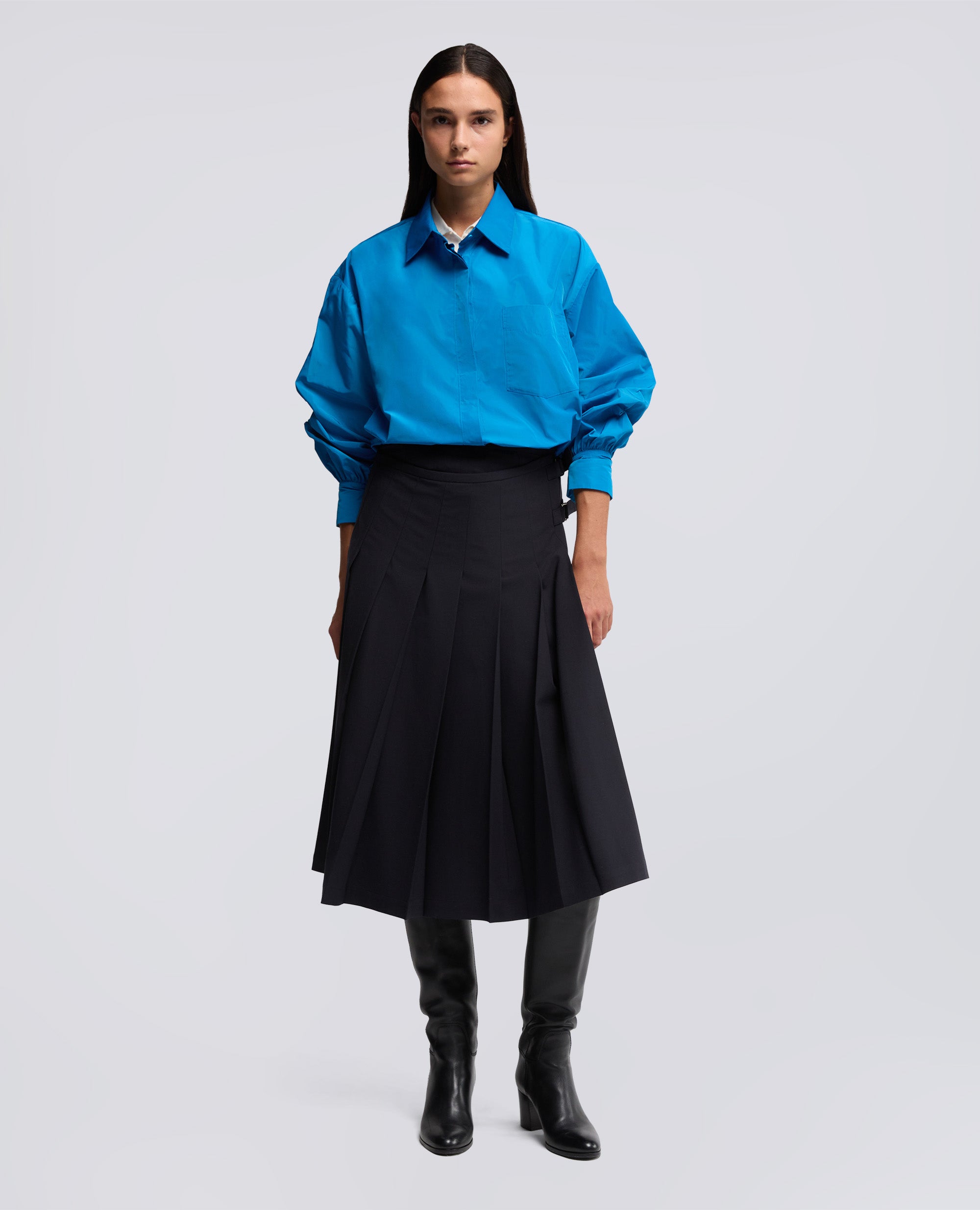 CAMICIA DIANA-AZZURRO-SKY BLUE-AZUL CLARO-HIMMELBLAU-BLEU CIEL