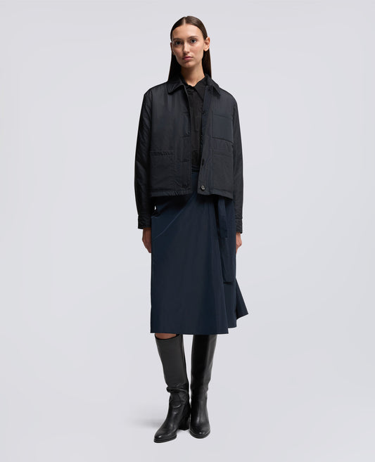 GIACCA IN NYLON-NERO-BLACK-NEGRO-SCHWARZ-NOIR