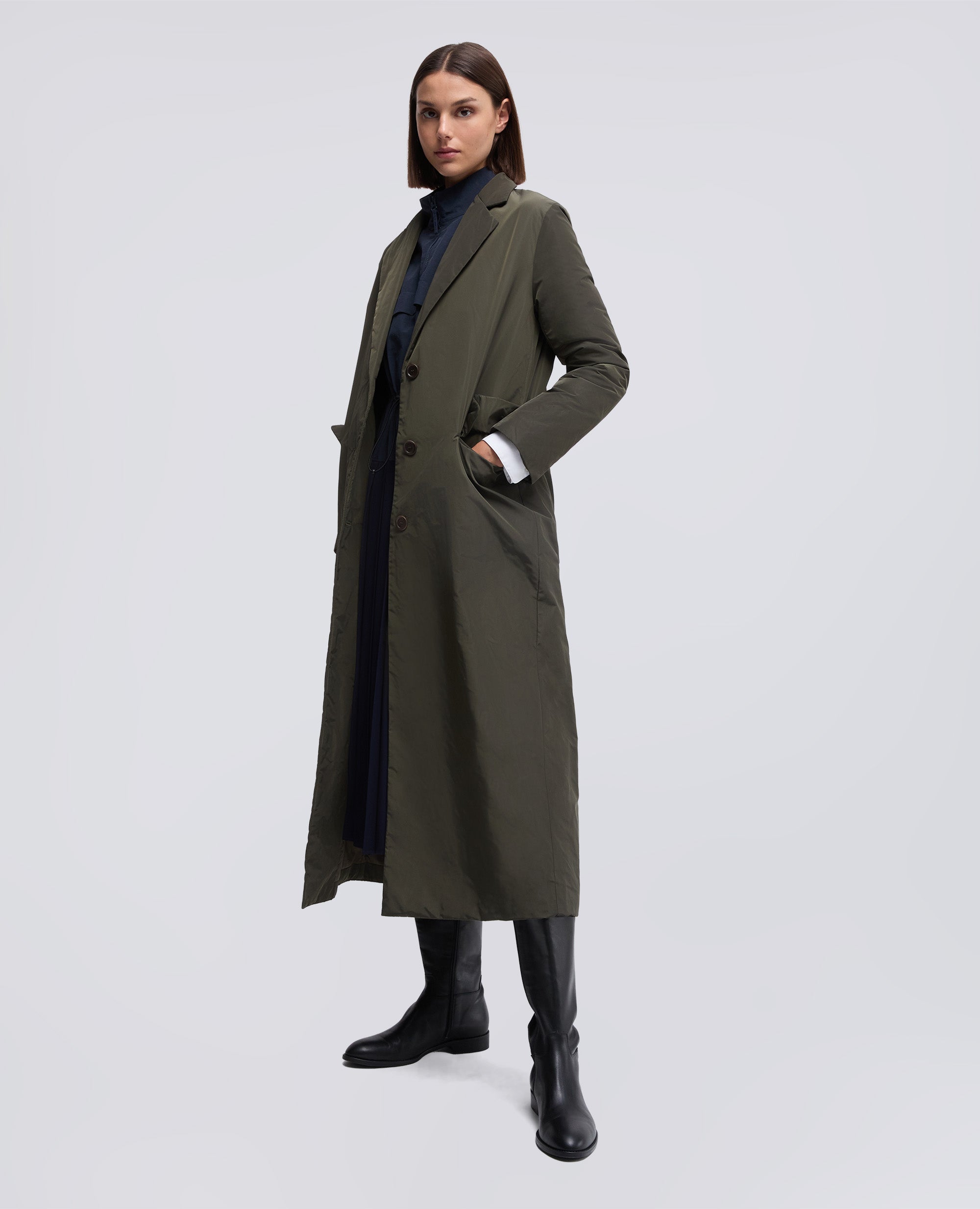 CAPPOTTO VERMUT IN TESSUTO TECNICO-MILITARE-MILITARY-MILITAR-MILITAR-MILITAIRE