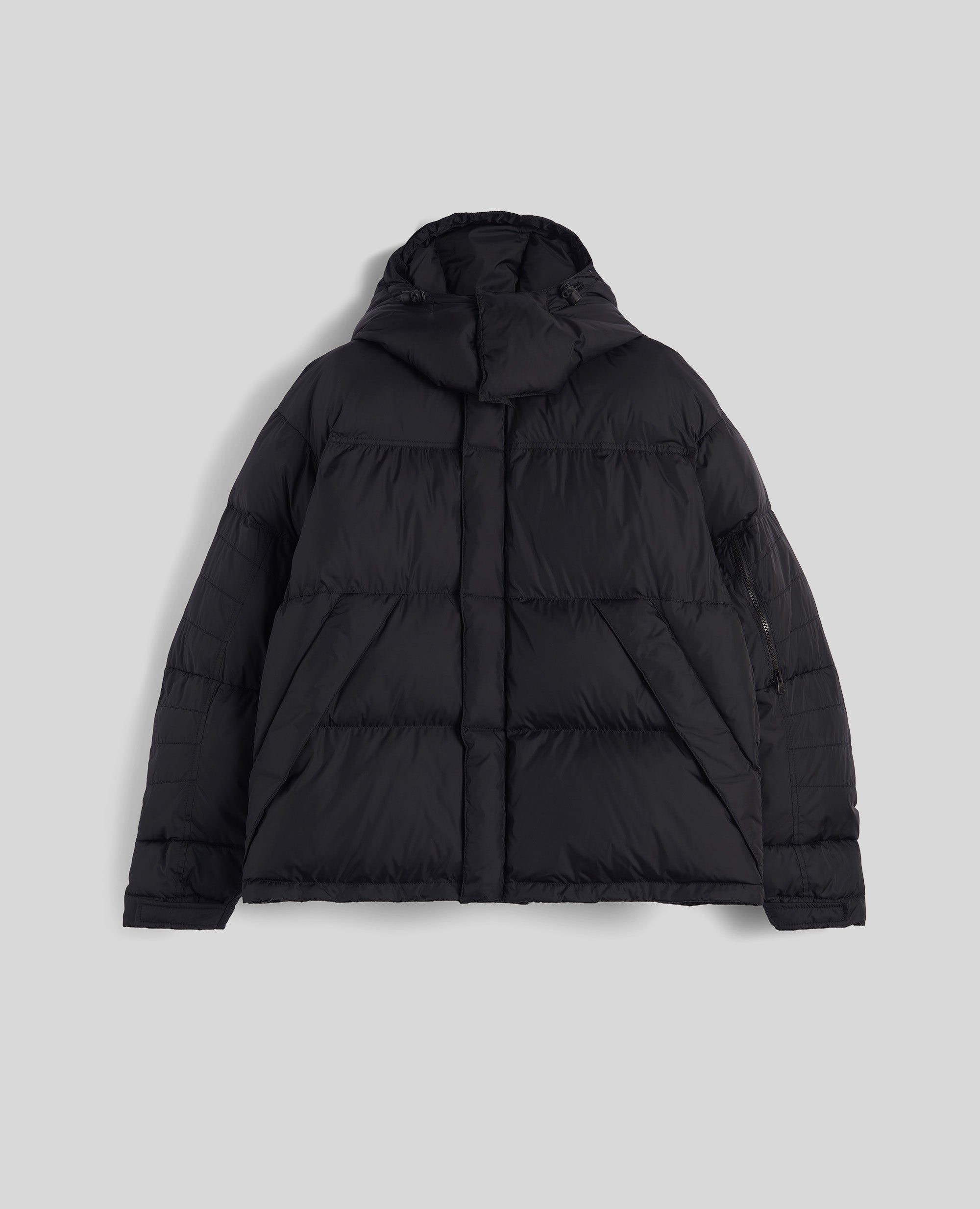 GIUBBOTTO PINGUINO IN NYLON RICICLATO-NERO-BLACK-NEGRO-SCHWARZ-NOIR