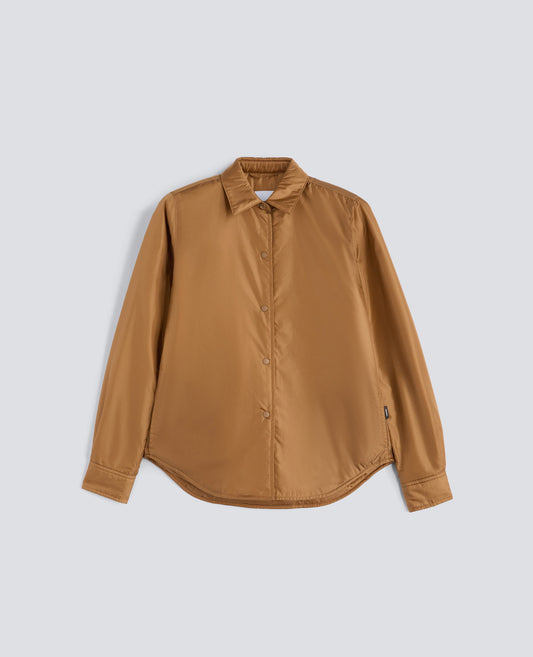 OVERSHIRT GLUE IN NYLON IMBOTTITA-BISCOTTO-BISCUIT-GALLETA-COOKIE-BISCUIT