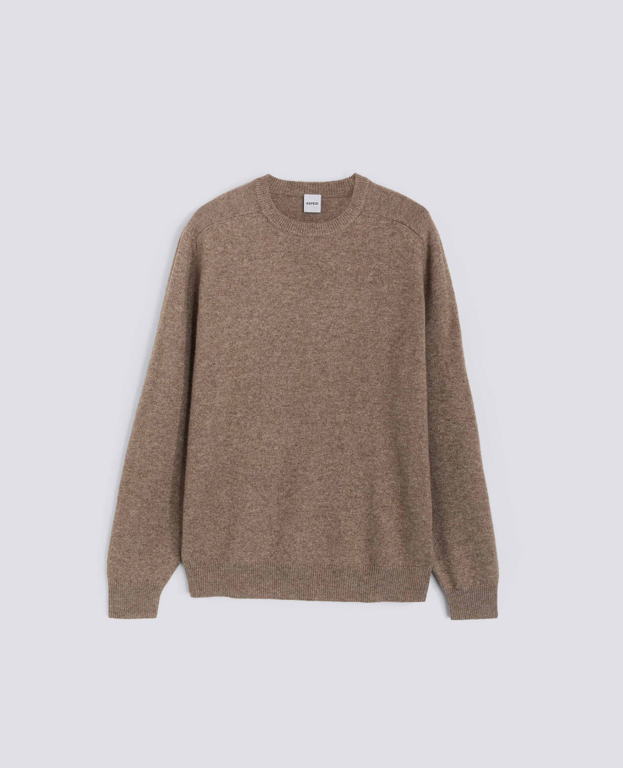 MAGLIA IN LANA E CASHMERE-TORTORA-DOVE GREY-T¢RTOLA-TAUBENGRAU-TOURTERELLE