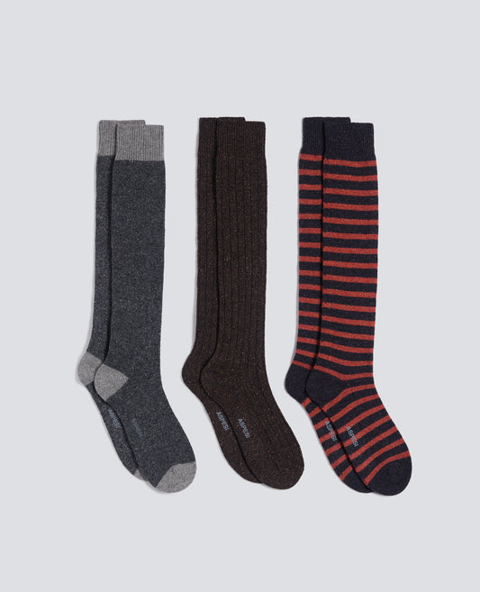 CALZE DI SPUGNA DI COTONE-MULTICOLOR-MULTICOLOR-MULTICOLOR-MULTICOLOR-MULTICOLOR