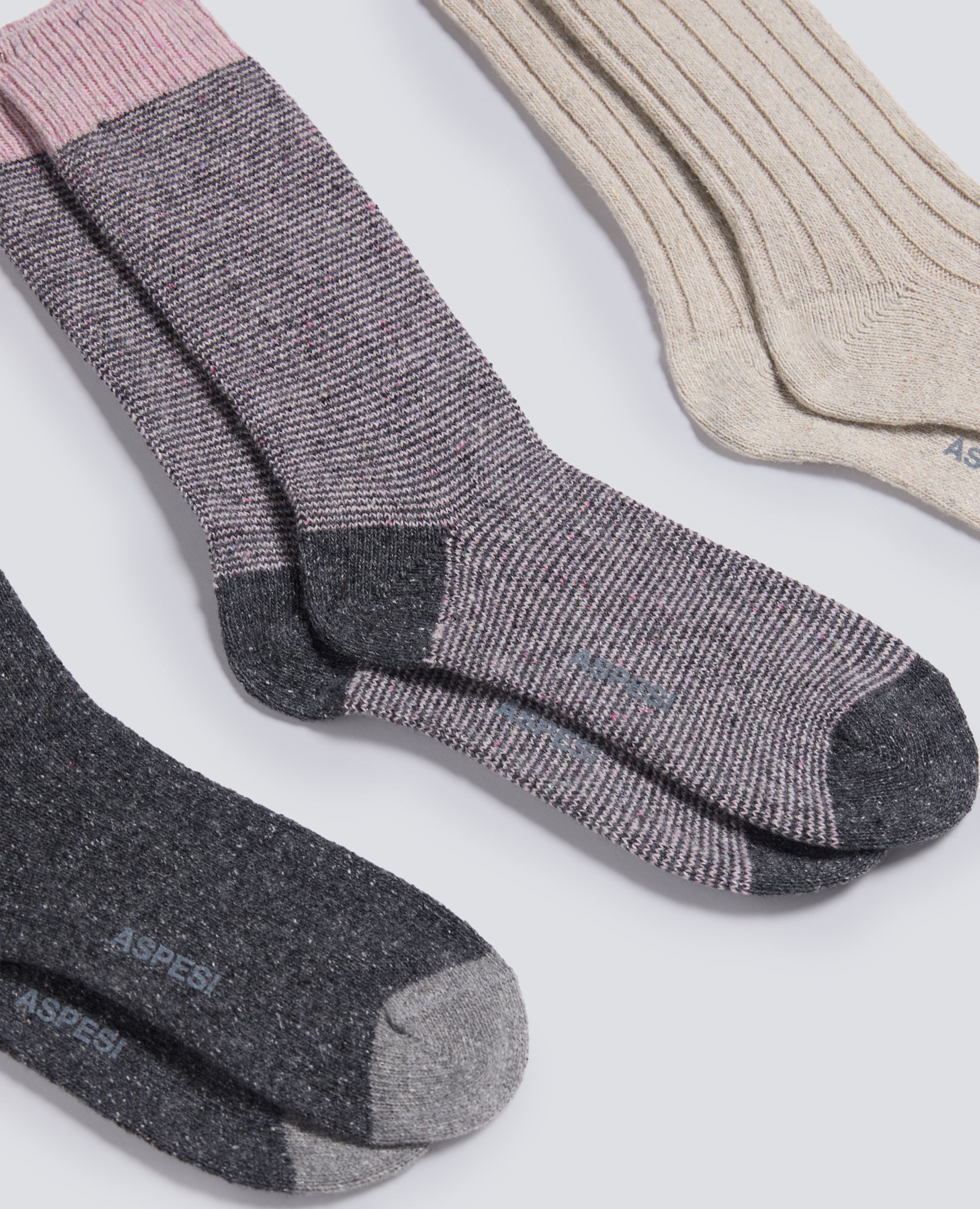 CALZE DI SPUGNA DI COTONE-MULTICOLOR-MULTICOLOR-MULTICOLOR-MULTICOLOR-MULTICOLOR