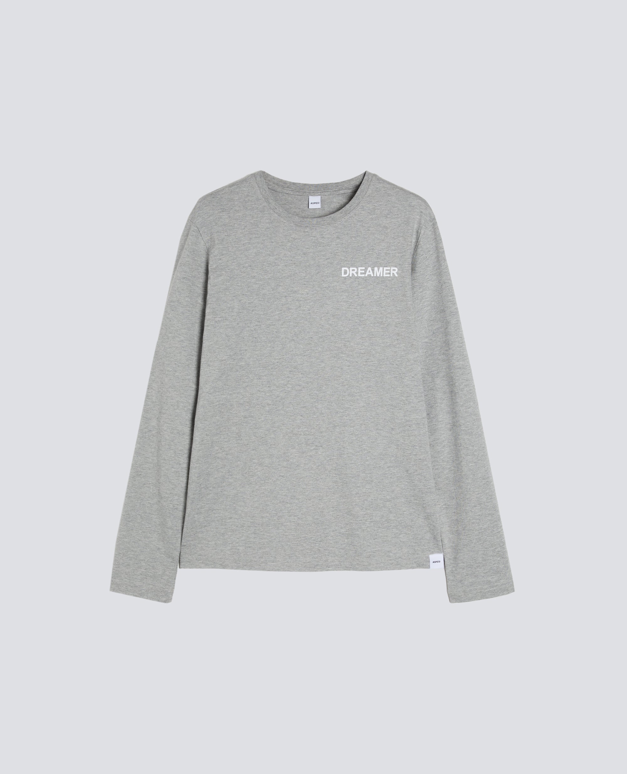 T-SHIRT A MANICHE LUNGHE SILENZIO-ROSA-PINK-ROSA-ROSA-ROSE