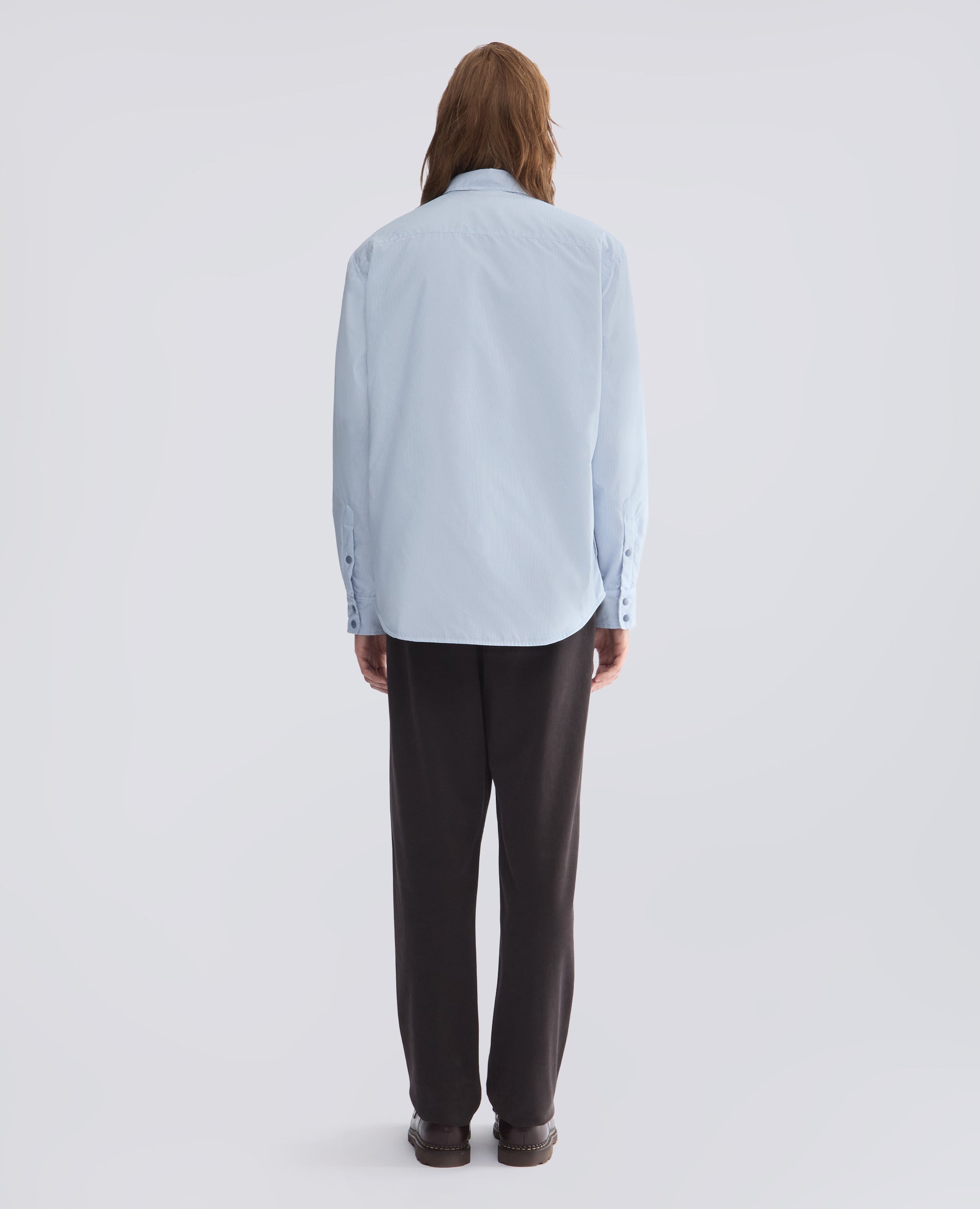 CAMISA 13PIU' <HERE IS THE SEA> - AZUL - ASPESI