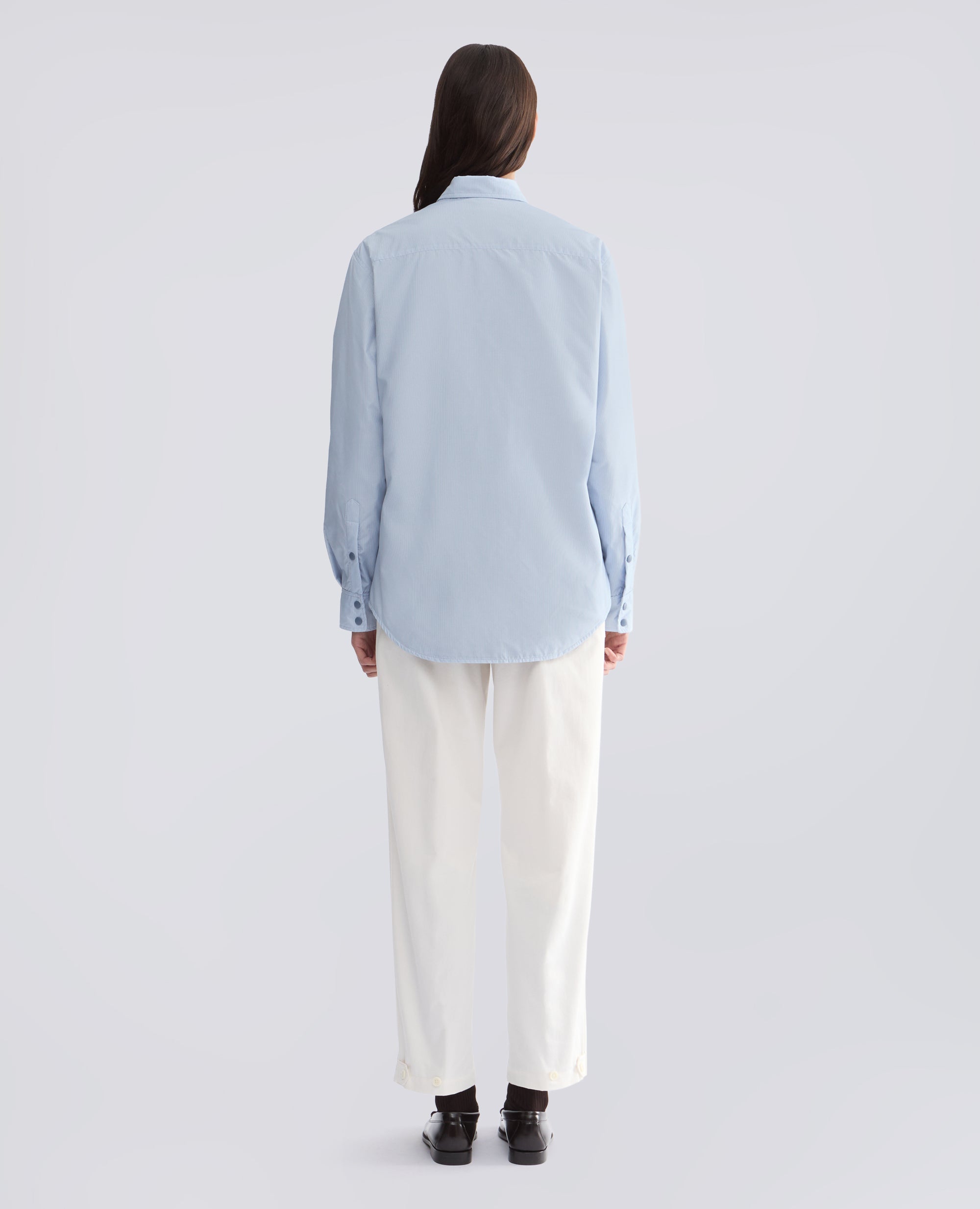 CAMISA 13PIU' <HERE IS THE SEA> - AZUL - ASPESI