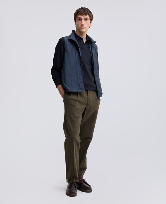 POLO IN JERSEY DI COTONE - BLU - ASPESI