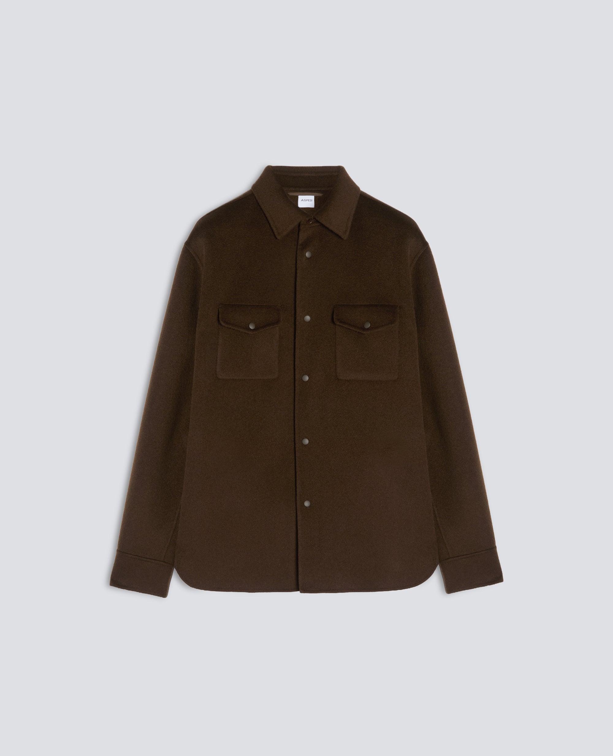 Double-Faced Wool 13 Shirt van Aspesi · Italië