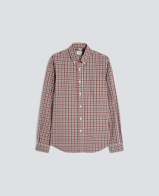 OXFORD COTTON SHIRT WITH BUTTON-DOWN COLLAR - MULTICOLOR - ASPESI