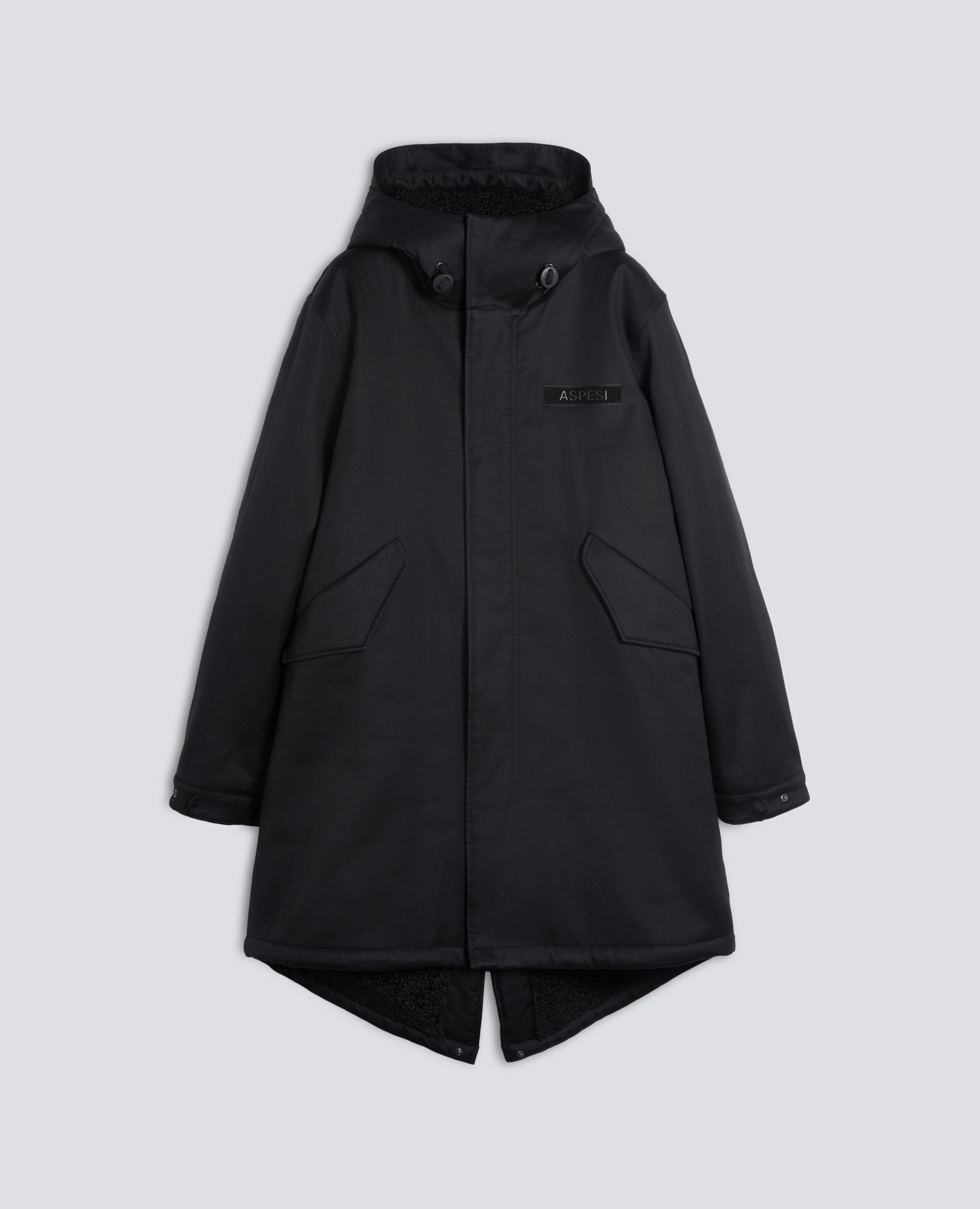 PARKA M51 DE ALGODON FORRADO - AZUL - ASPESI