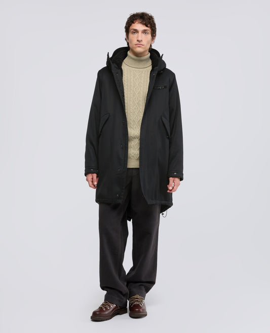 M51 LINED COTTON PARKA - BLUE - ASPESI
