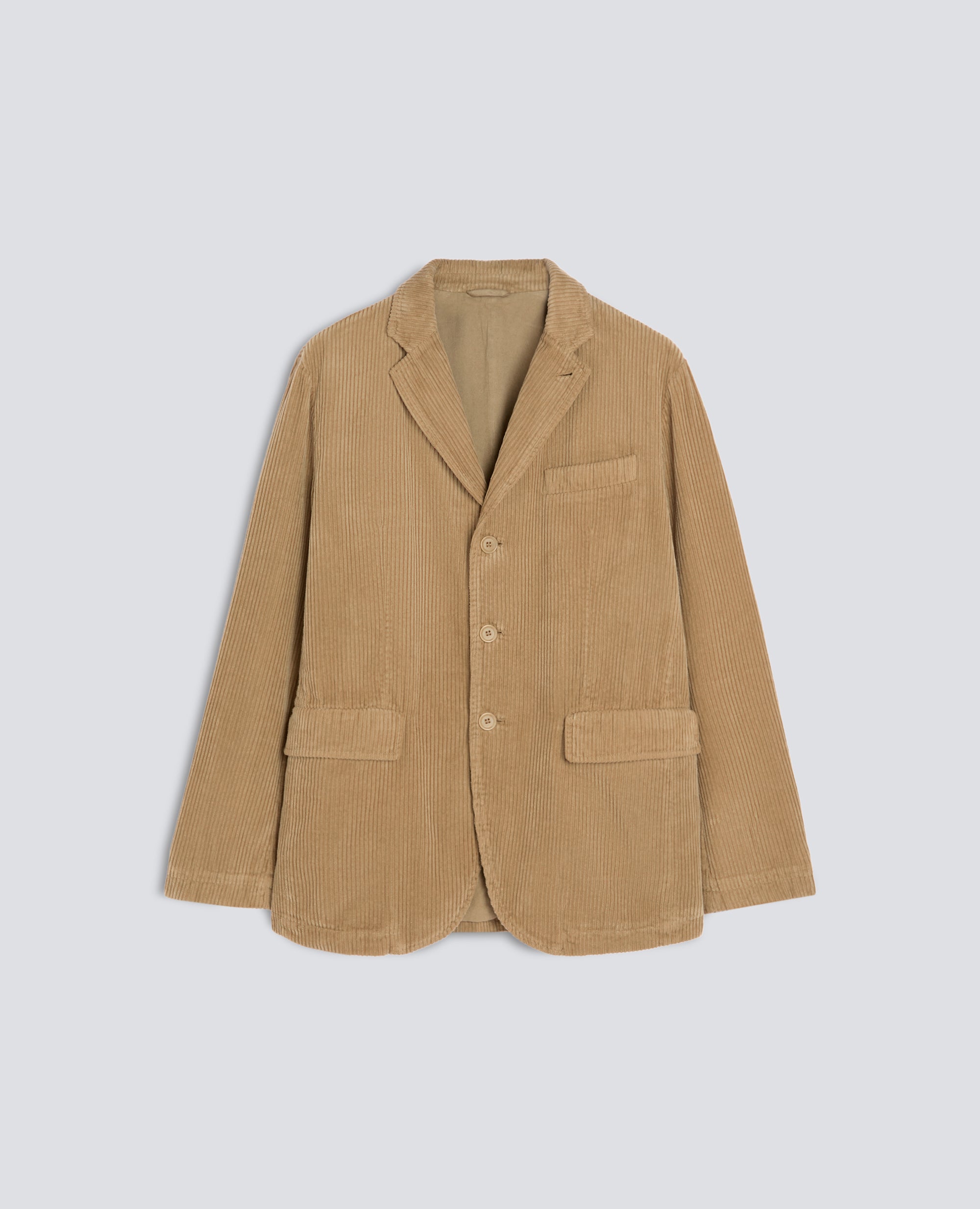 VESTE EN VELOURS COTELE - BEIGE - ASPESI