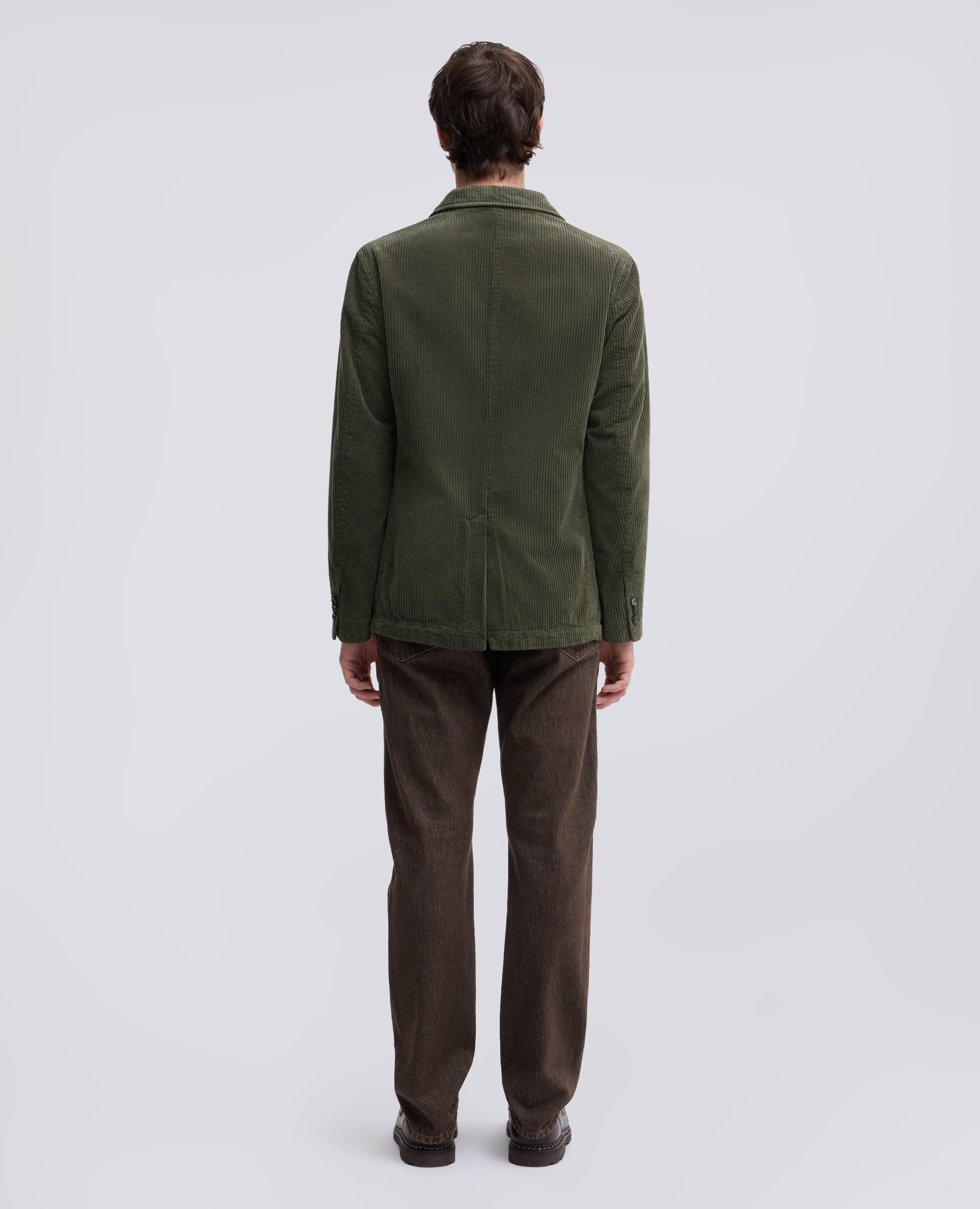 JACKE AUS CORDSAMT - VERDE - ASPESI