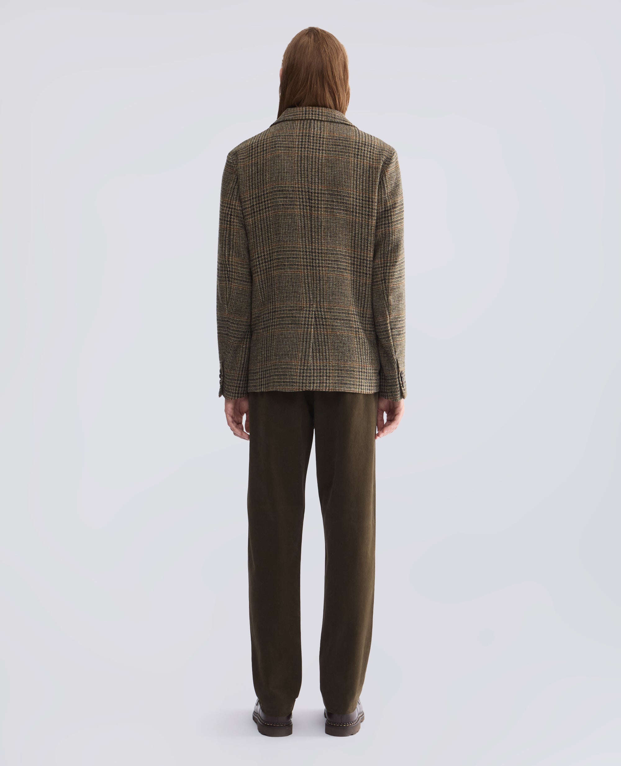 BLAZER IN LANA VERGINE - VERDE - ASPESI