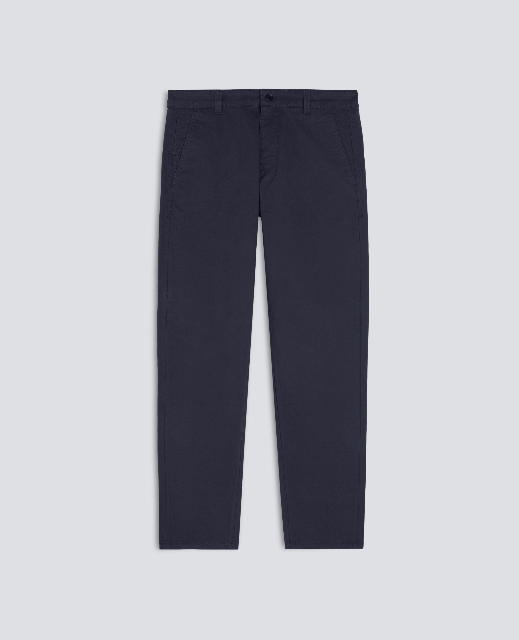 PANTALONE CHINO IN GABARDINA DI COTONE - BLU - ASPESI