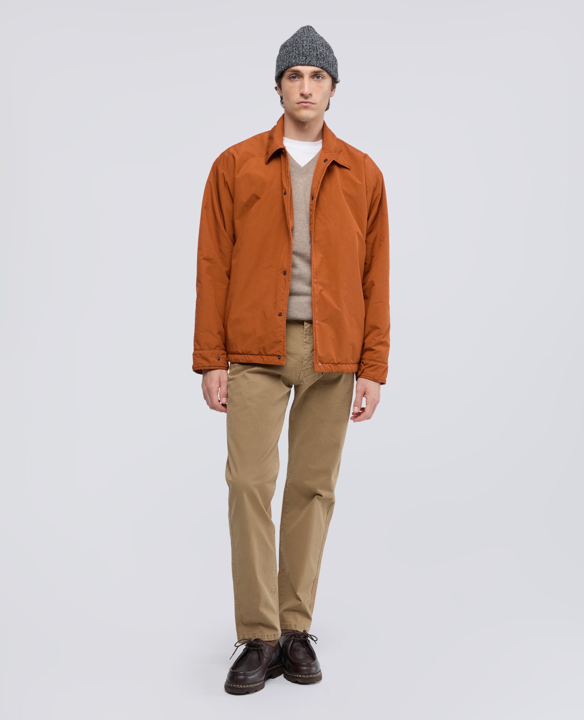 PANTALONE CHINO IN GABARDINA DI COTONE COMFORT - BEIGE - ASPESI