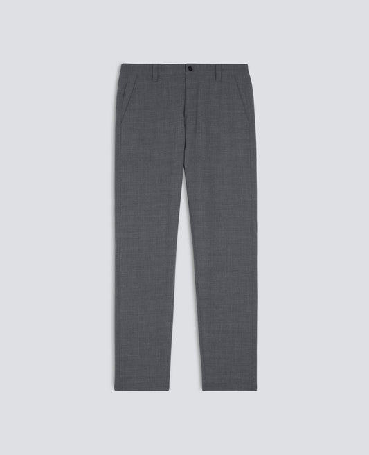 PANTALONE CHINO IN FLANELLA TECNOLANA COMFORT - GRIGIO - ASPESI