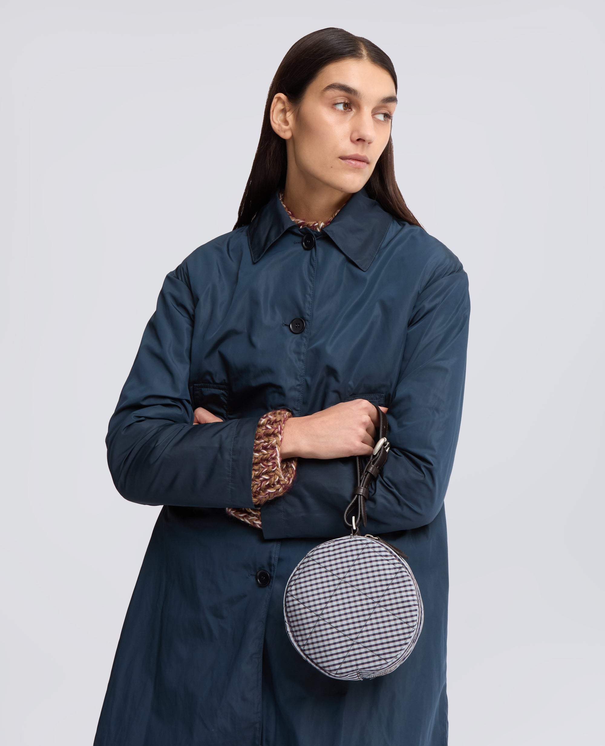 GESTEPPTE CLUTCH AUS TAFT - MEHRFARBEN - ASPESI