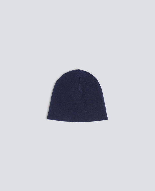CAPPELLO IN LANA, YAK E CASHMERE - NAVY