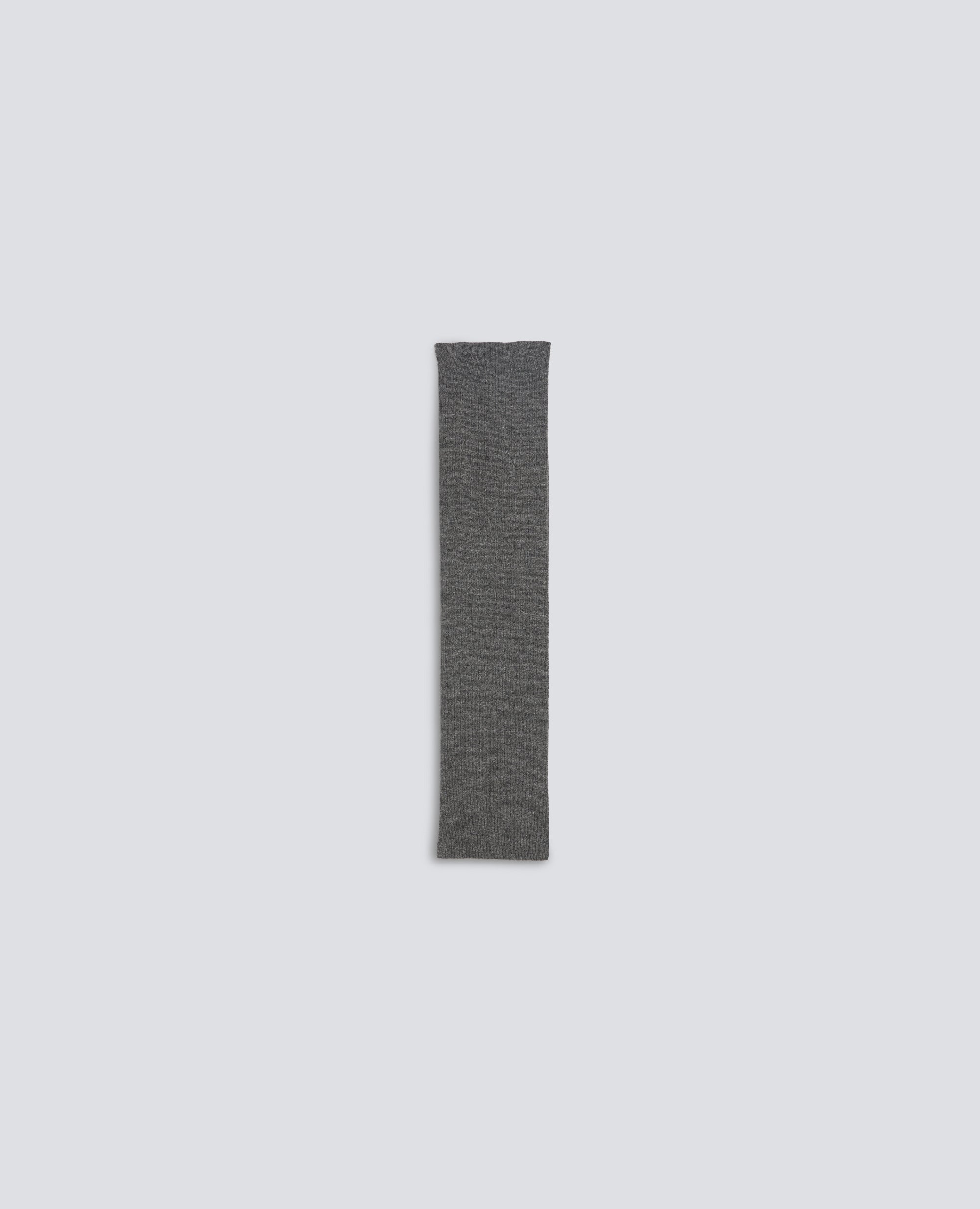 SCIARPA IN MISTO LANA, YAK E CASHMERE - GREY - ASPESI
