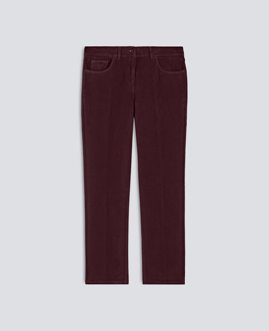 PANTALON DE FUSTAN ELASTICO - ROJO - ASPESI