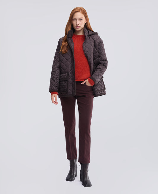 PANTALON DE FUSTAN ELASTICO - ROJO - ASPESI