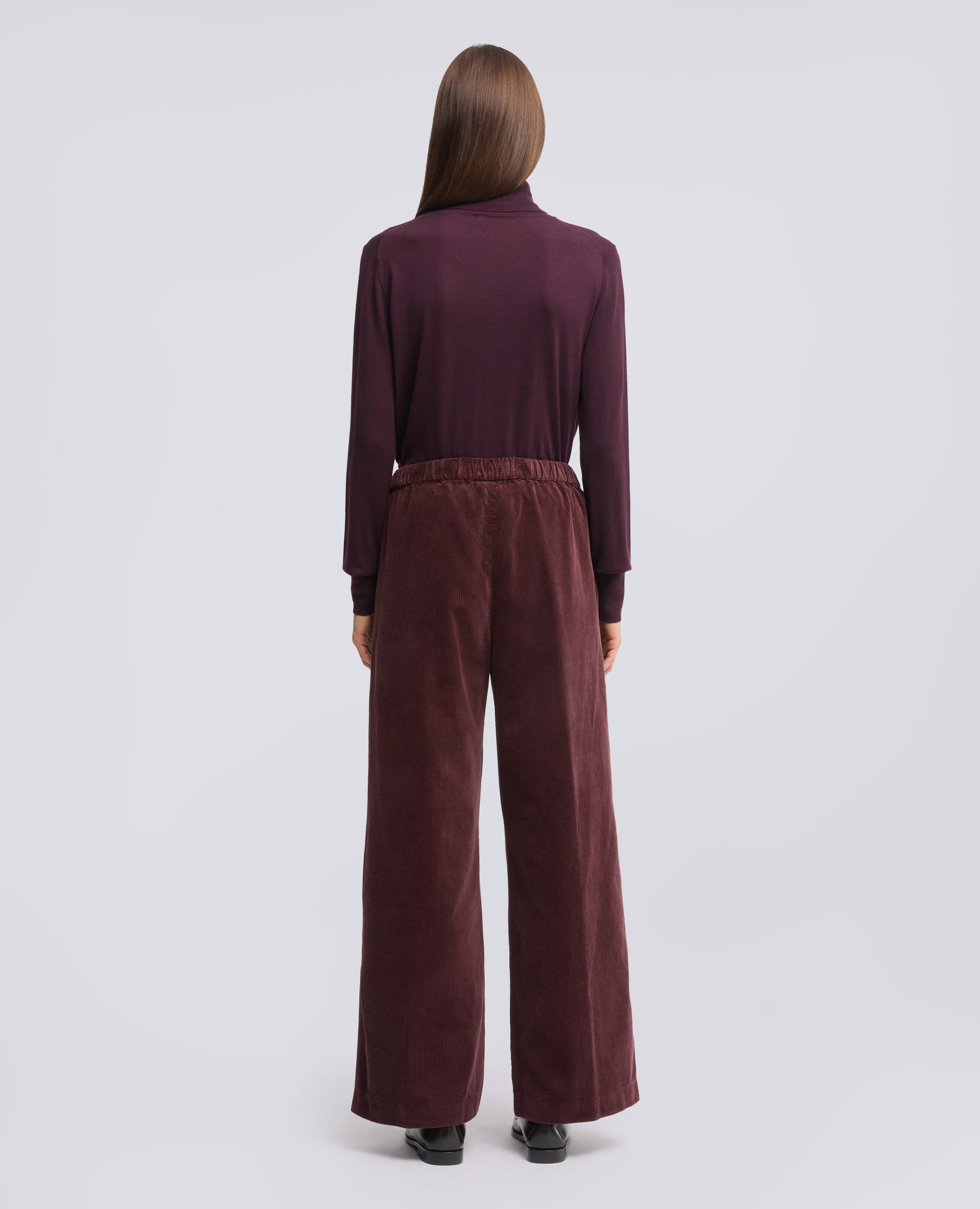 PANTALONE IN VELLUTO A COSTE 500 RIGHE DI COTONE TINTO CAPO - BARBERA - ASPESI