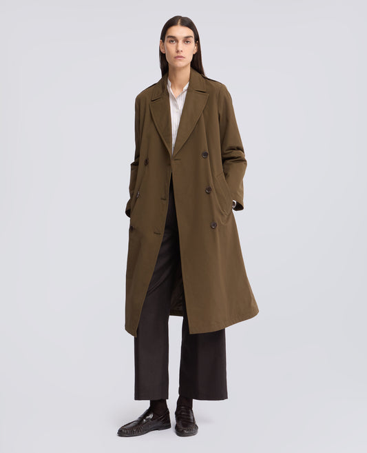 PANTALON EN MELANGE LAINE ET CACHEMIRE - MARRON - ASPESI