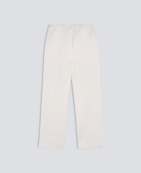 PANTALON EN GABARDINE DE COTON - NATUREL - ASPESI