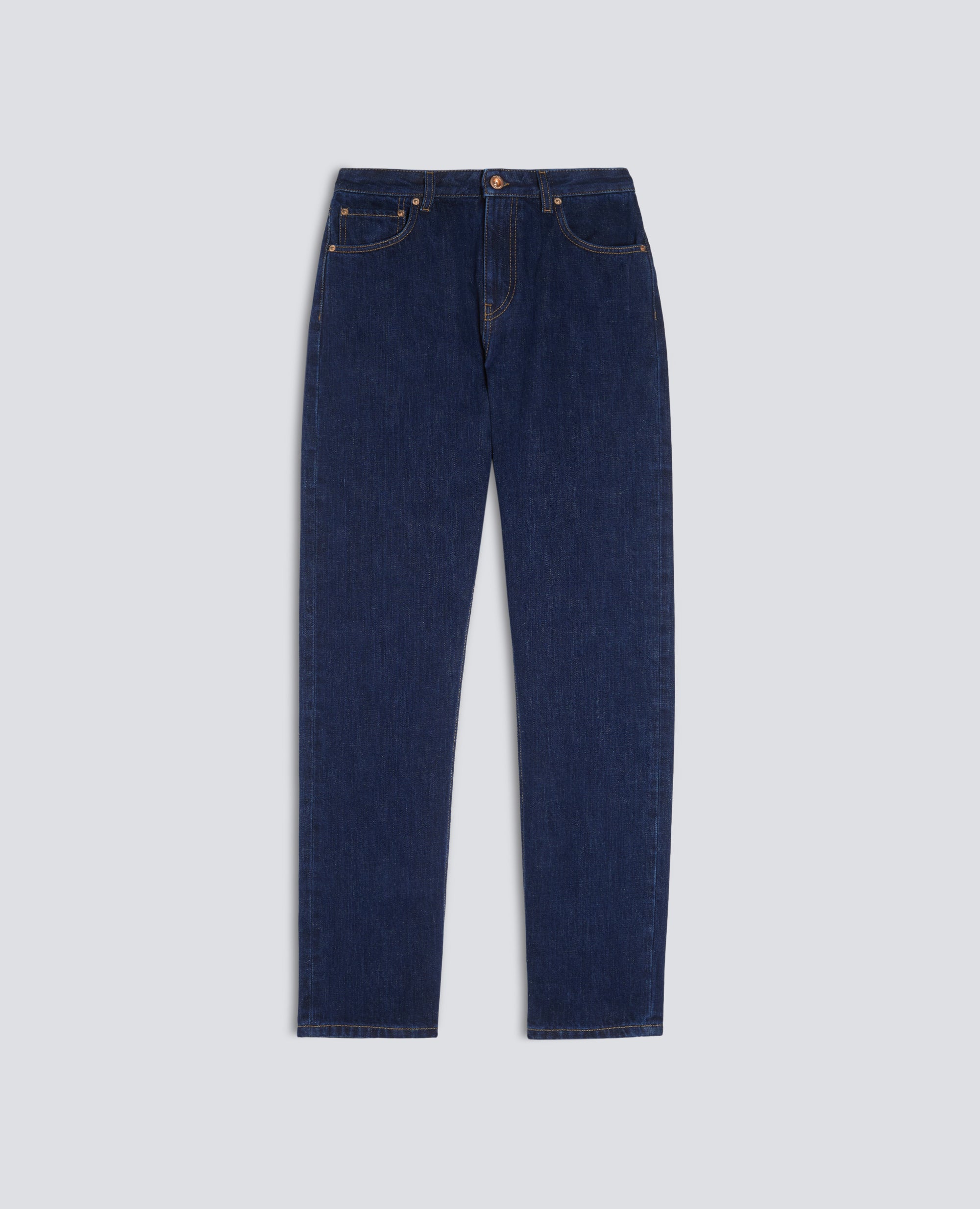 PANTALON EN DENIM DE ALGODON - BLU - ASPESI