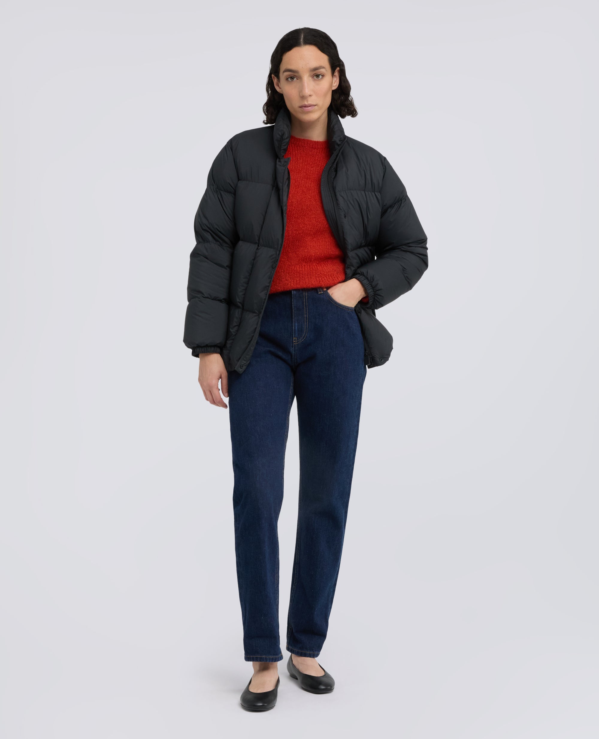 PANTALON EN DENIM DE ALGODON - BLU - ASPESI