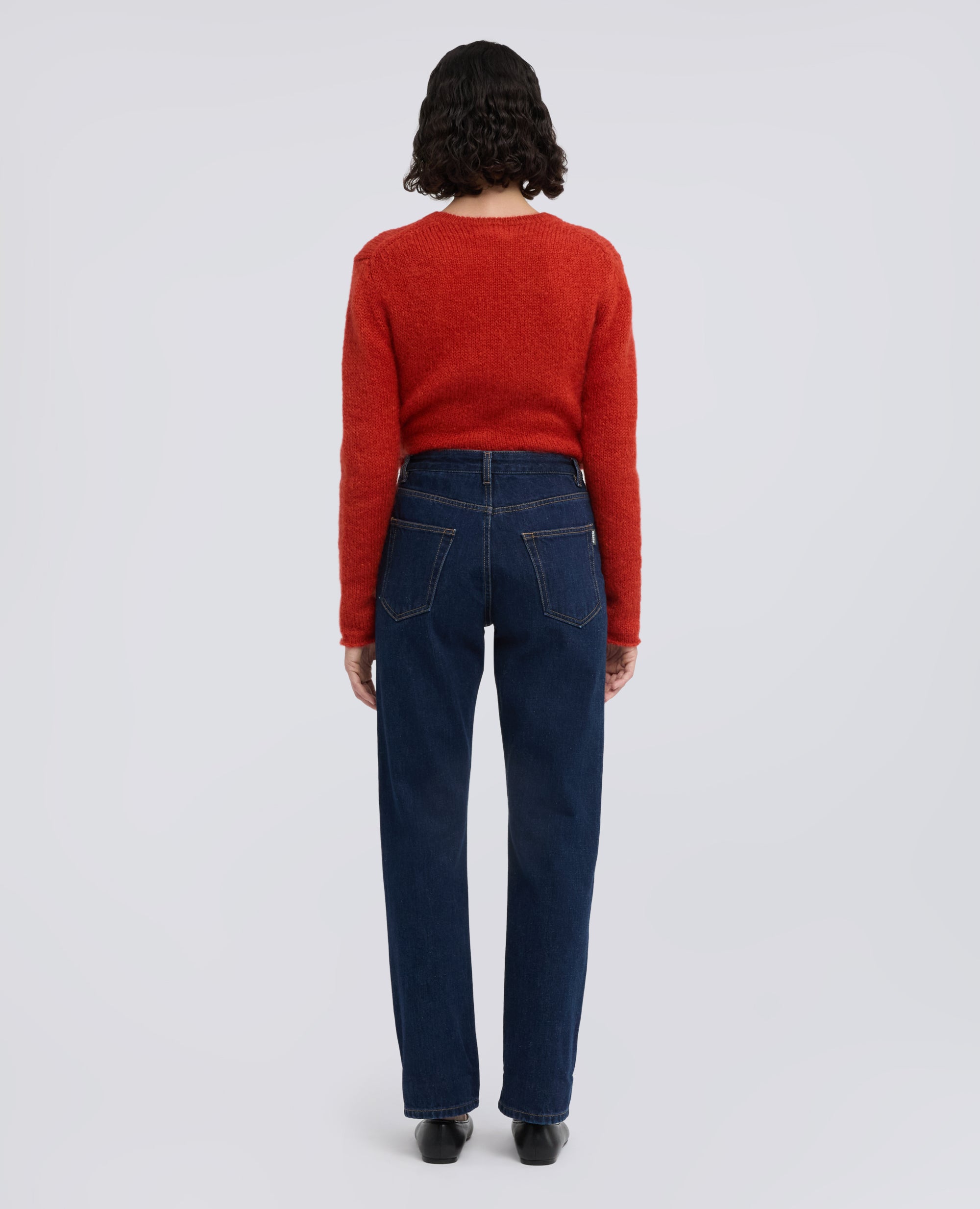 PANTALON EN DENIM DE ALGODON - BLU - ASPESI