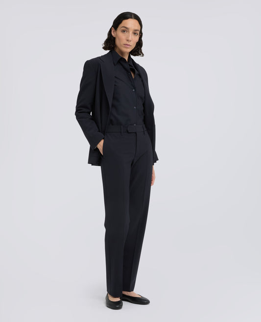 PANTALONE IN FLANELLA TECNOLANA COMFORT - BLU