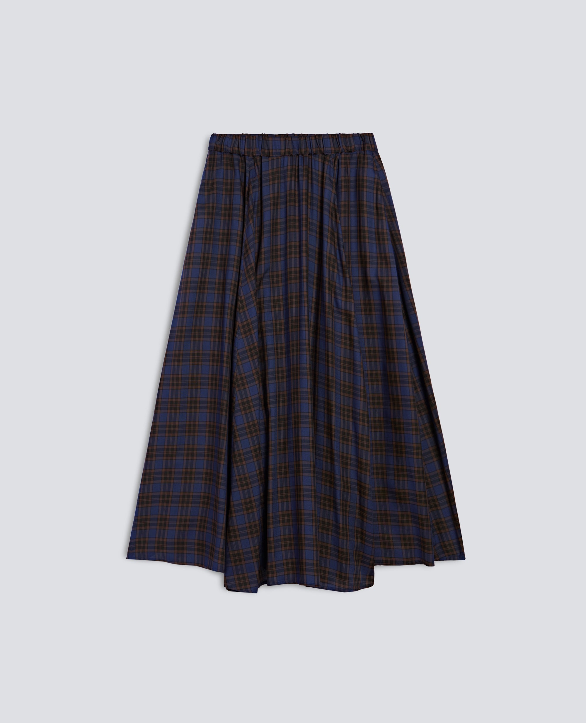 CHECK MODAL CIRCLE SKIRT - MULTICOLOR - ASPESI
