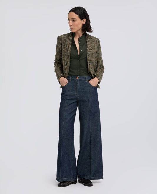 CAMICIA IN HABUTAI DI SETA CON COLLO ALLA COREANA - VERDE - ASPESI