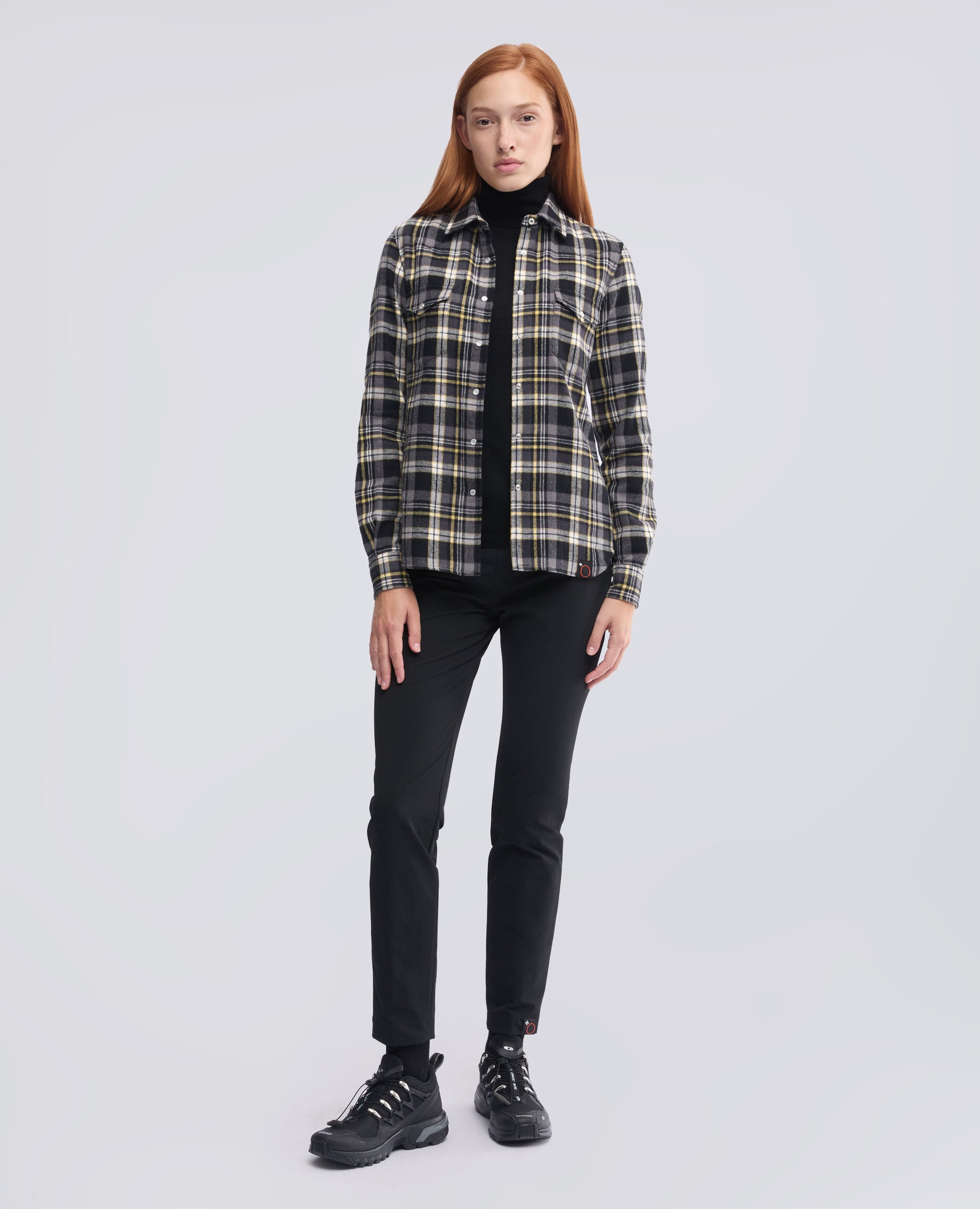 CAMICIA IN TWILL IN COTONE GARZATO - MULTICOLOR - ASPESI