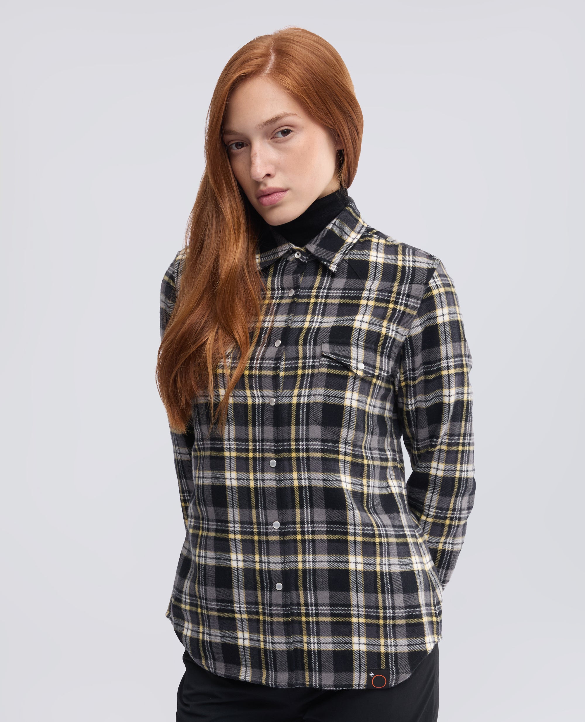 CAMICIA IN TWILL IN COTONE GARZATO - MULTICOLOR - ASPESI