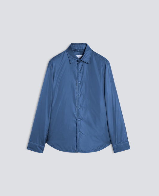CAMISA DE NAILON ACOLCHADA - AZUL - ASPESI