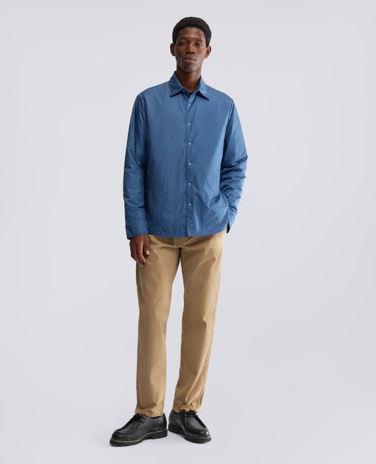 CAMISA DE NAILON ACOLCHADA - AZUL - ASPESI
