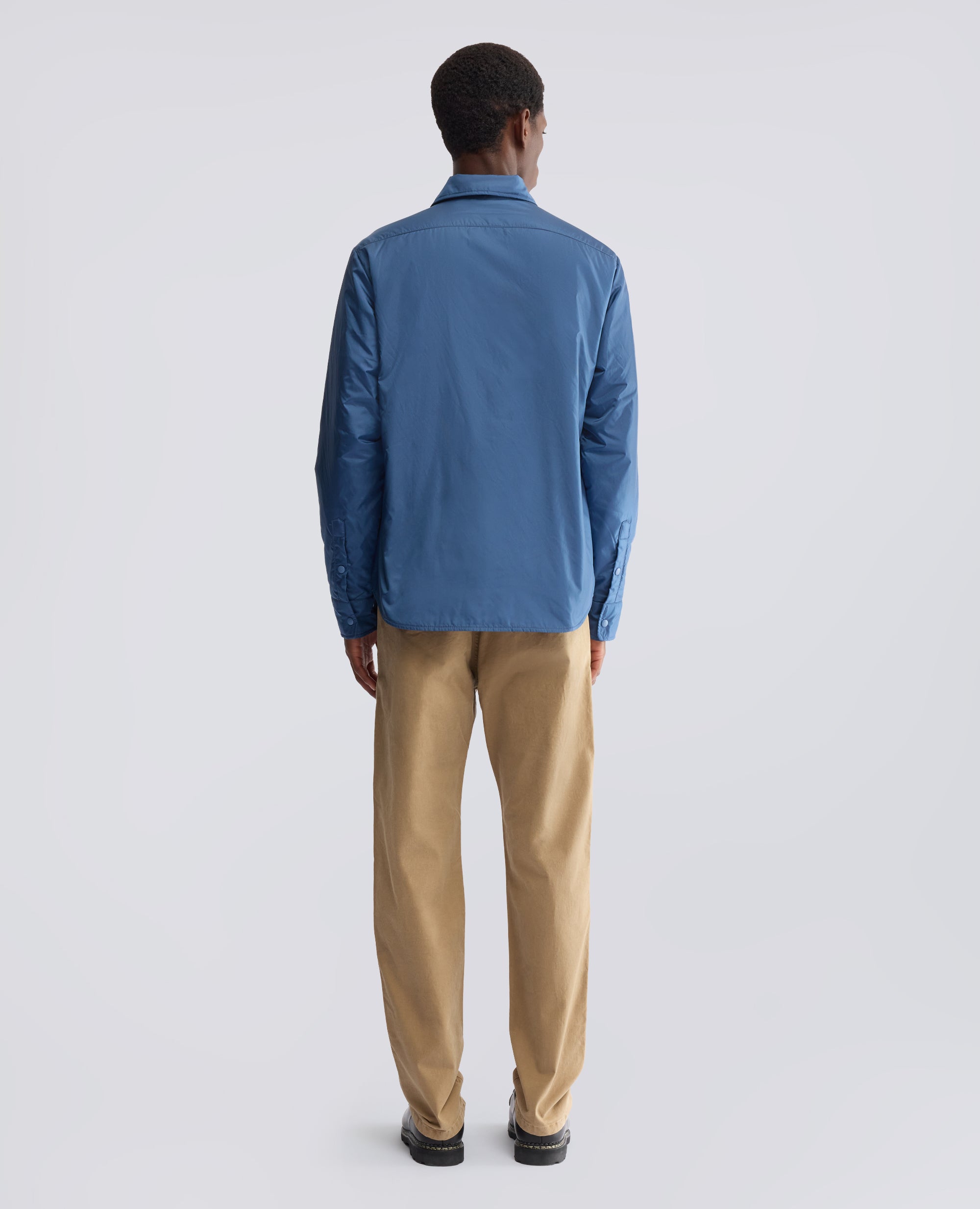 CAMISA DE NAILON ACOLCHADA - AZUL - ASPESI