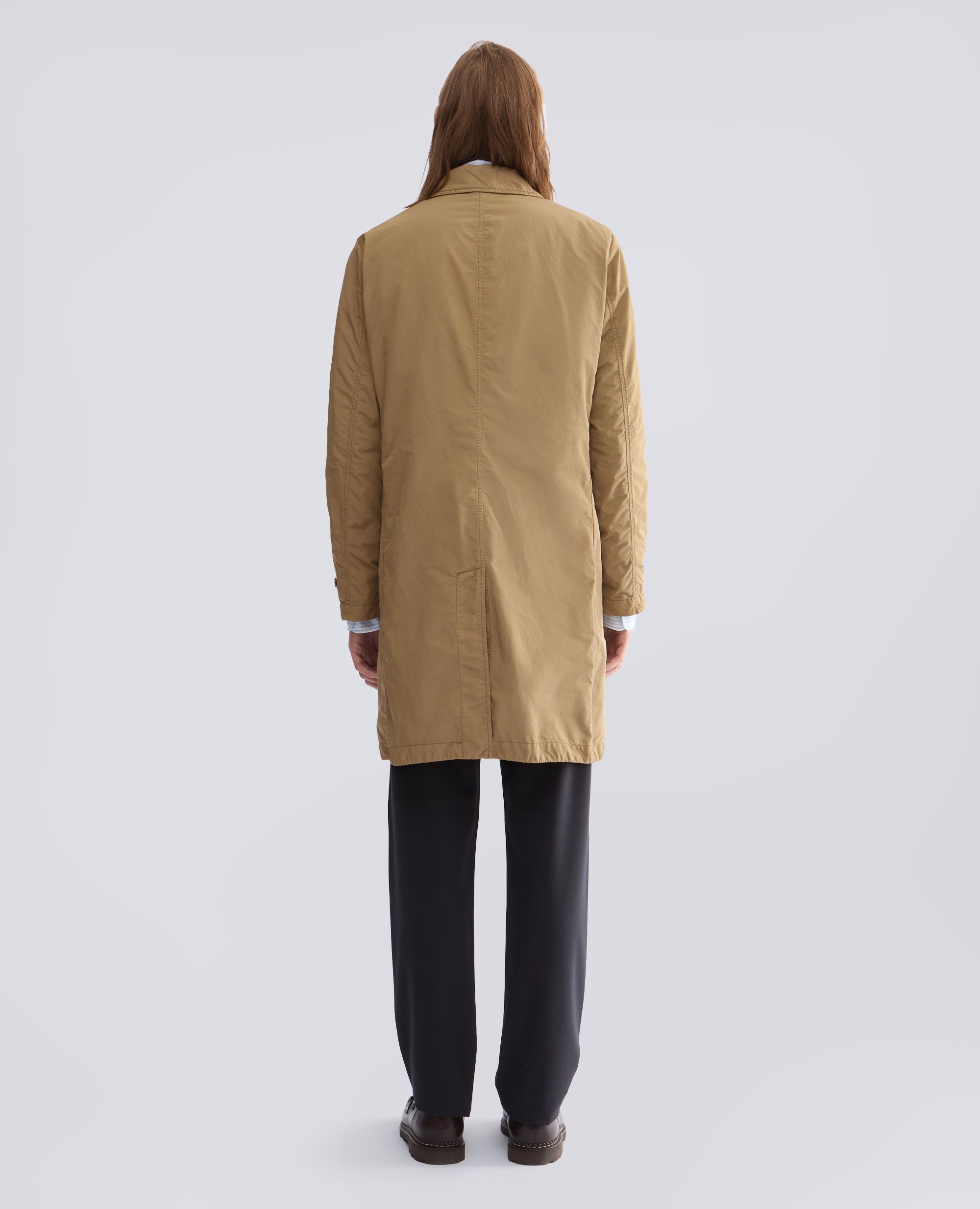 IMPERMEABLE VODKA II EN NYLON MELANGE AVEC OUATE THERMORE® - BEIGE - ASPESI