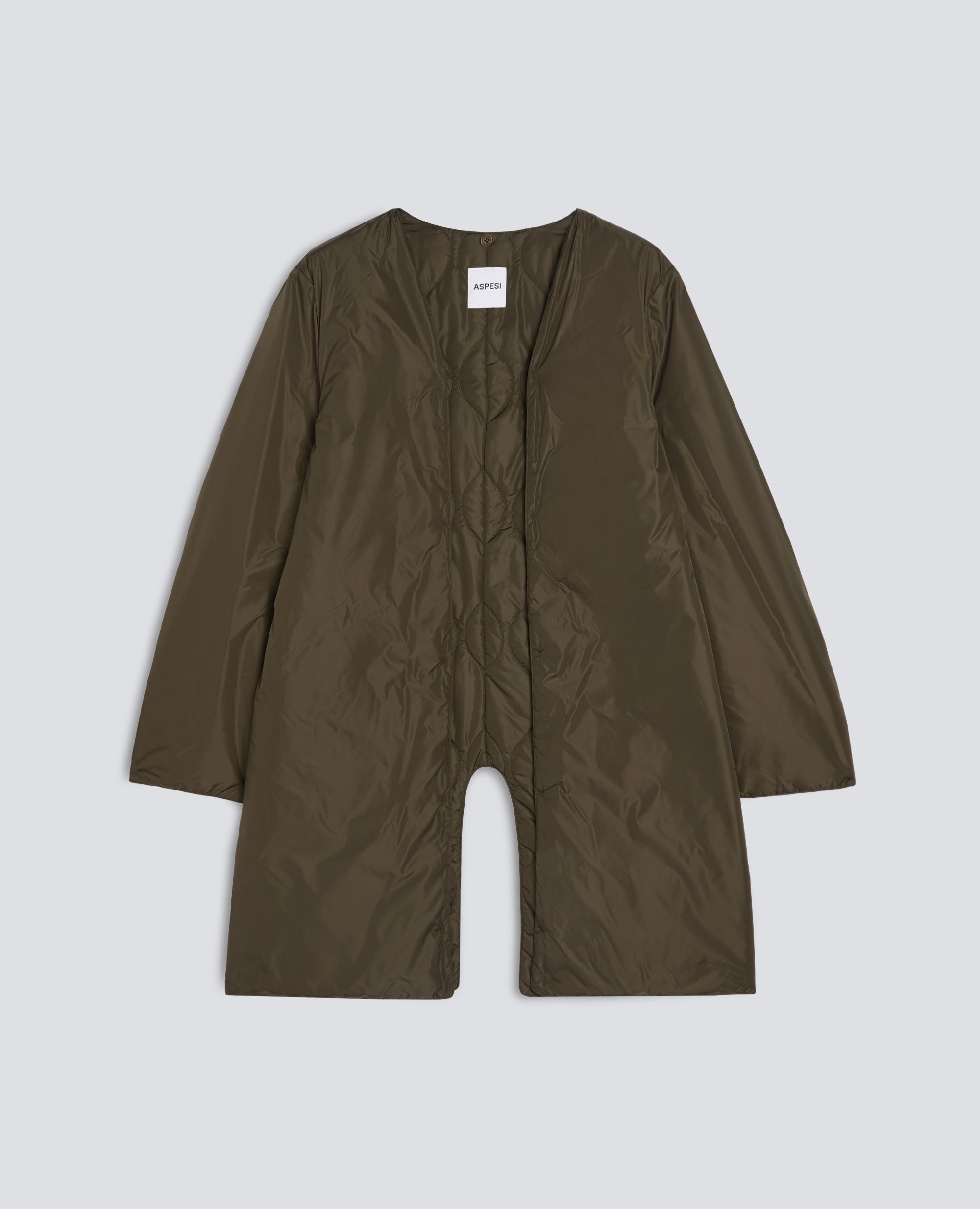 IMPERMEABLE VODKA II EN NYLON MELANGE AVEC OUATE THERMORE® - BEIGE - ASPESI