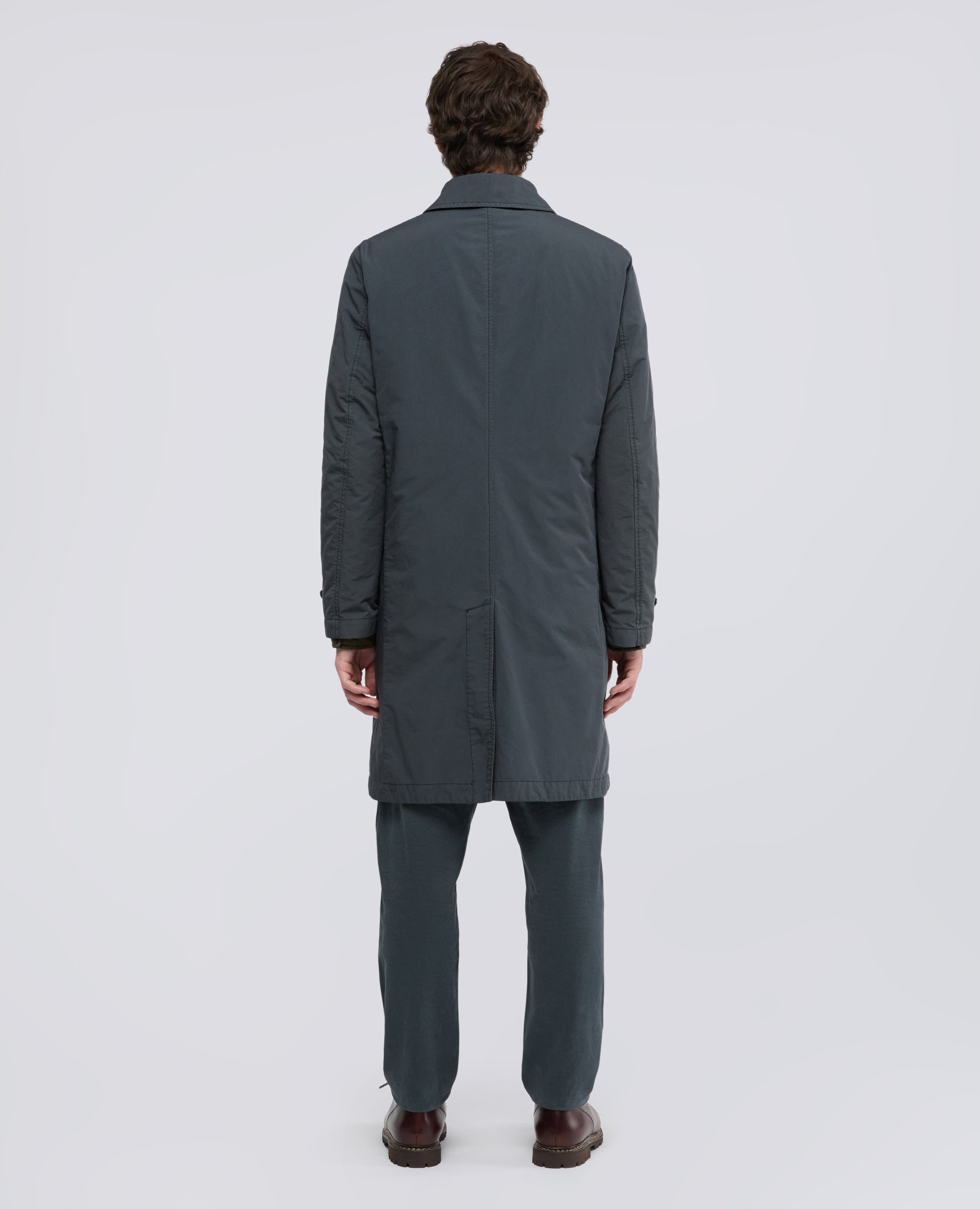 IMPERMEABILE -VODKA II- IN MISTO NYLON COMPATTO TINTO CAPO - GRIS - ASPESI