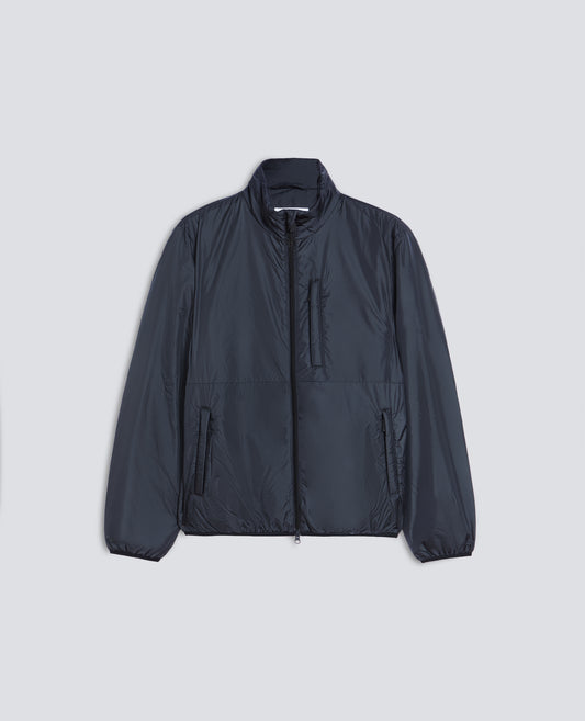 GIUBBOTTO IN NYLON IMBOTTITO CON OVATTA THERMORE - NAVY