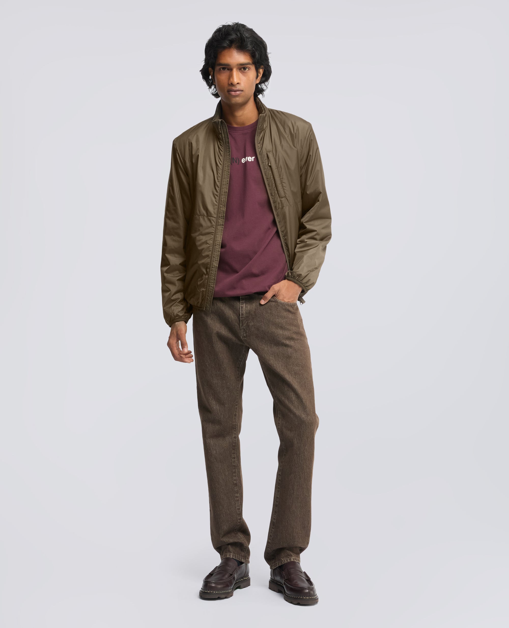 GIUBBOTTO IN NYLON IMBOTTITO CON OVATTA THERMORE - MILITAIRE - ASPESI