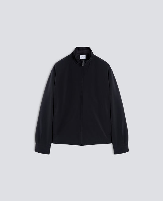 GIUBBOTTO TWILL DI POLIESTERE - NERO