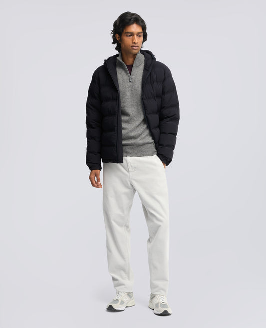 GIUBBOTTO IN NYLON COMFORT IMBOTTITO - NAVY