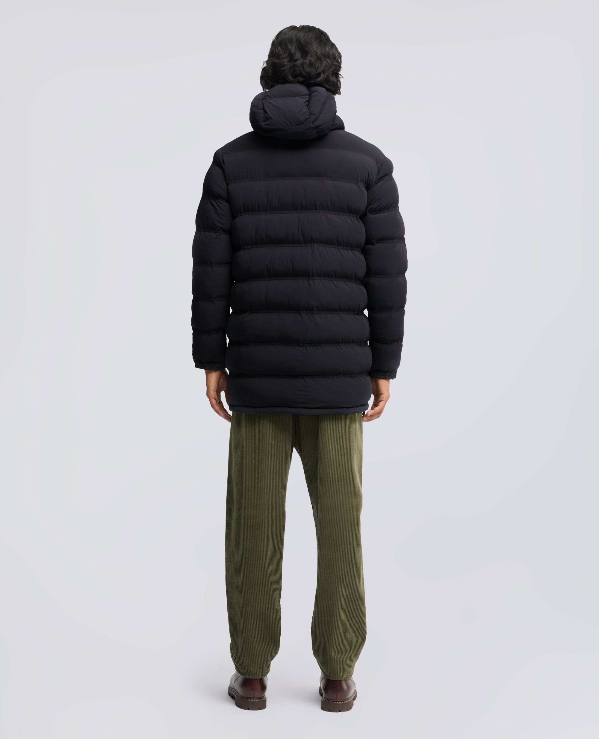 PARKA IN NYLON IMBOTTITO - BLU - ASPESI